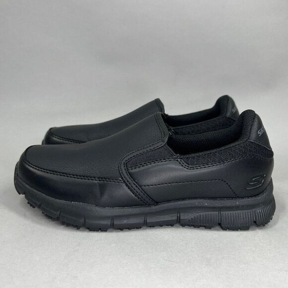 Skechers Women's Size 6 Relaxed Fit Nampa Annod Slip Resistant Work Shoes - Picture 4 of 14